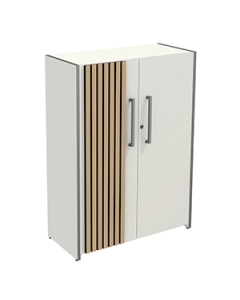 Flügeltürenschrank mit Akustikpaneel 'B-Section' - 3 OH