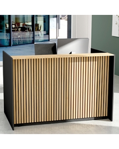 Empfangstheke mit Steh-Sitz-Funktion 'Marina Up & Down' - 166 cm breit