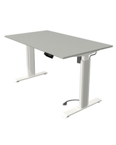 Steh-Sitz-Tisch 'B-Grow' - 140 x 80 cm mit eleganter Kabelführung