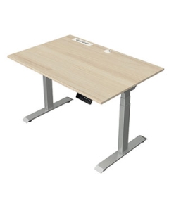 Steh-Sitz-Tisch mit Steckdosenleiste 'B-Electrical' - 120 x 80 cm