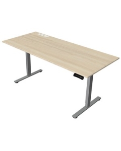 Höhenverstellbarer Steh-Sitz-Tisch 'B-Basis' - 180 x 80 cm