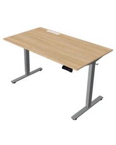 Höhenverstellbarer Steh-Sitz-Tisch 'B-Basis' - 140 x 80 cm
