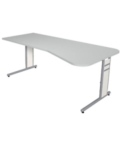 Höheneinstellbarer Freiformtisch 'B-Frame' - 195 x 80/100 cm