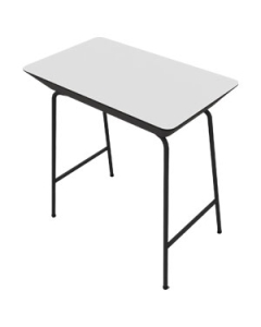 Aufklappbarer Tisch mit Ablagefach 'Flipper' - 76 x 43 cm