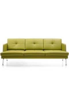 Couch Retro-O mit Metallgestell - 3-Sitzer