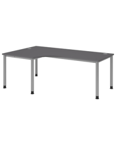 4-Fuß Eckschreibtisch 200 x 120 cm 'Hit-Hambo'