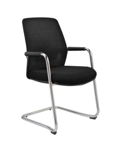 Freischwinger mit Netzrücken 'Hit-Stool' - 2er Set