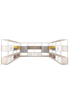 Raumteiler in U-Form 'Aplo' - 151 x 394 x 276 cm