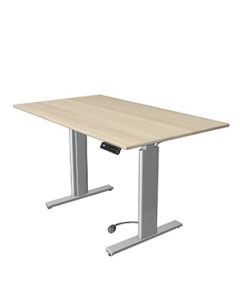 Steh-Sitz-Tisch 'B-Silver' - 140 x 80 cm