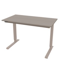 Steh-Sitz-Tisch 'ConSet Split' mit aufklappbarer Tischplatte