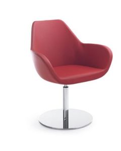 Loungesessel F mit Tellerfuß