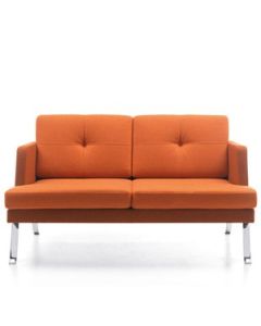 Sofa Retro-O mit Metallgestell - 2-Sitzer