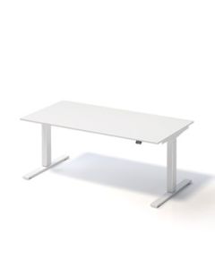 Steh-Sitz-Tisch Bisley 'Varia' - 160 cm breit