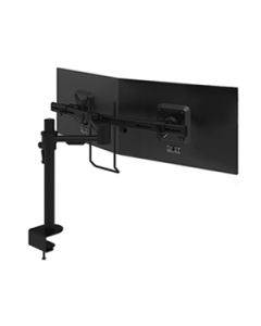 Schwarzer Dual-Monitorarm 'Viewmate 603' - 2 Bildschirme