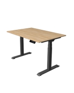 Steh-Sitz-Tisch mit Memoryschalter 'B-Section' - 120 x 80 cm