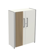 Flügeltürenschrank mit Akustikpaneel 'B-Section' - 3 OH