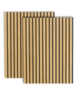 Elegantes Akustik-Wandpaneel 'B-Section' im 2er-Set