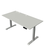Steh-Sitz-Tisch mit Steckdosenleiste 'B-Electrical' - 160 x 80 cm