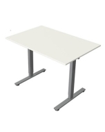 Höhenverstellbarer Steh-Sitz-Tisch 'B-Basis' - 120 x 80 cm