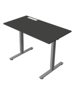 Höhenverstellbarer Steh-Sitz-Tisch 'B-Basis' - 120 x 65 cm