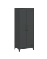 Breiter Garderobenschrank Bisley 'Fern' - Kleiderstange und Fach