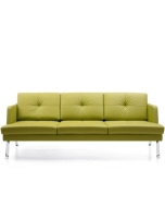 Couch Retro-O mit Metallgestell - 3-Sitzer