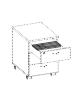 Stiftablage für Rollcontainer Manager