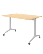 Fahrbarer Klapptisch 'Hit-Twist' - 120 x 80 cm