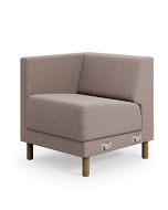 Modularer Ecksessel 'Lounge L'