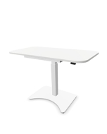 Höhenverstellbarer Mini-Schreibtisch 'NZ20' mit Fußplatte - 115 x 55 cm