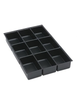Bisley Einsatz für Standcontainer 'MultiDrawer' - DIN A4 - 9 Fächer - 5,1 cm