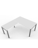 Eckschreibtisch 'B-Stage' - 160 x 180 cm mit Schwebeplatte