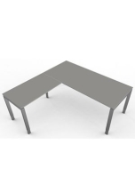 Eckschreibtisch 'B-Stage' - 180 x 180 cm mit Schwebeplatte