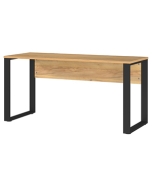 Kleiner Schreibtisch mit Blende 'Sizilia' - 150 x 60 cm