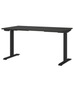 Ergonomischer Steh-Sitz-Tisch 'Milano' - 140 x 80 cm