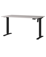 Schreibtisch mit elektrischer Höhenverstellung 'Venetia' - 140 x 80 cm