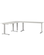 Höheneinstellbarer Eckschreibtisch 'Agent 2.0' - 240 x 220 cm