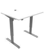 Höhenverstellbarer Schreibtisch 'ConSet 501-33' - 100 x 80 cm