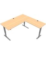 Elektrischer Eckschreibtisch 'ConSet 501-43' - 180 x 180 cm