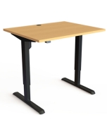 Höhenverstellbarer Schreibtisch 'ConSet 501-33' - 100 x 80 cm
