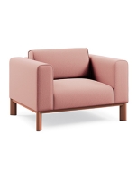 Komfortabler Lounge-Sessel 'Dezent'