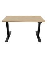 Steh-Sitz-Tisch Bisley 'E-WonderTech' - 140 x 80 cm