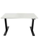 Steh-Sitz-Tisch Bisley 'E-WonderTech' - 160 x 80 cm
