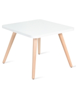 Beistelltisch 'Nost-Hello' - 55 x 55 cm - Holz-4-Fuß-Gestell