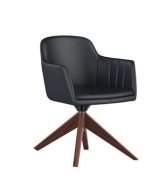 Clubsessel Interstuhl Lemon mit Holzgestell