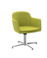 Clubsessel Interstuhl Lemon mit Fußkreuz