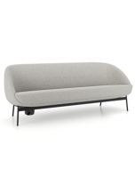 3-Sitzer-Sofa 'Nost-Mollen' mit runder Form
