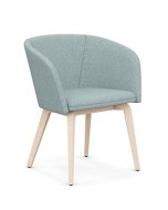 Eleganter Sessel mit Holzgestell 'Nost-Naudu'