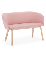 Elegantes Sofa mit Holzgestell 'Nost-Naudu'