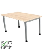 Premium-Schreibtisch 'Hela Quadro' - 140 cm breit